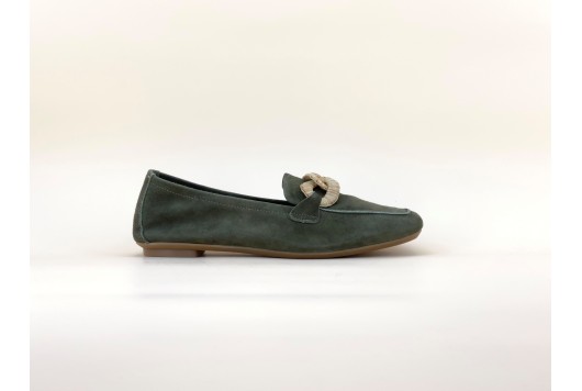 Mocassin boucle raphia...
