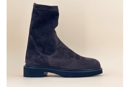 Bottine stretch zip arrière...