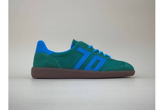 Basket coloré BACK 70 emeraude