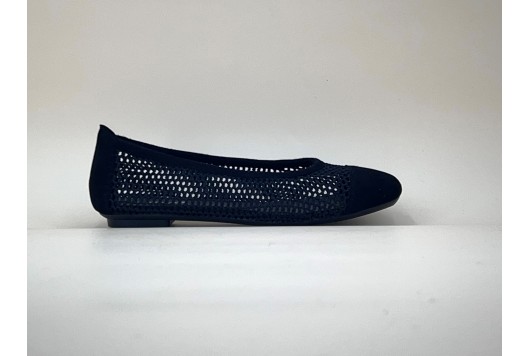 Ballerine résille REQIN'S noir