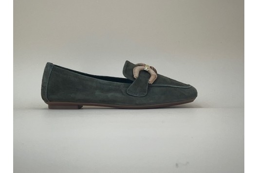 Mocassin boucle raphia...