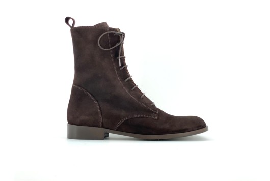 Bottine à lacets XSA nubuck...