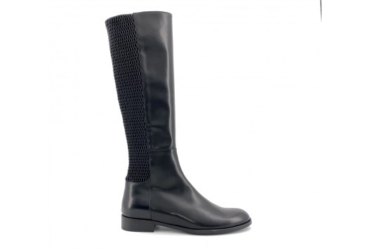 Botte XSA zippée tige cuir...